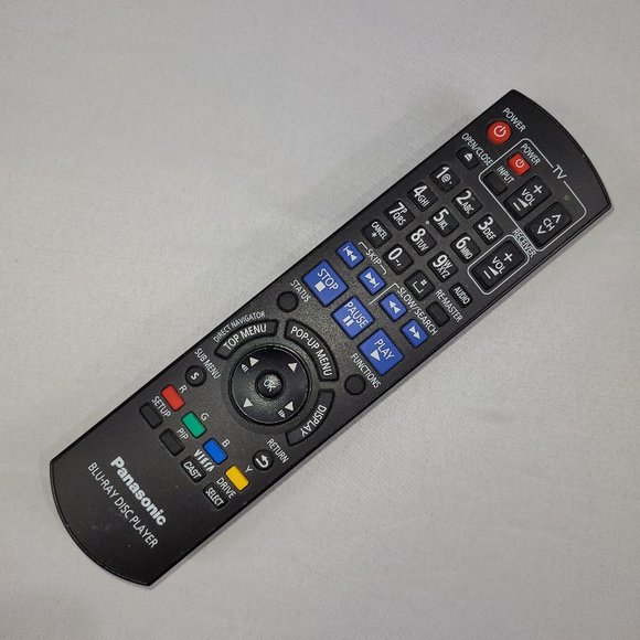 Panasonic N2QAYB000378 Remote Control for Blu-Ray Player - Picture 1 of 1